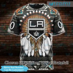 Los Angeles Kings Vintage Shirt 3D Personalized Mesmerizing Native American Gift Exclusive