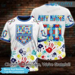 Los Angeles Kings Vintage T Shirt 3D Cheap Custom Autism Gift Best selling