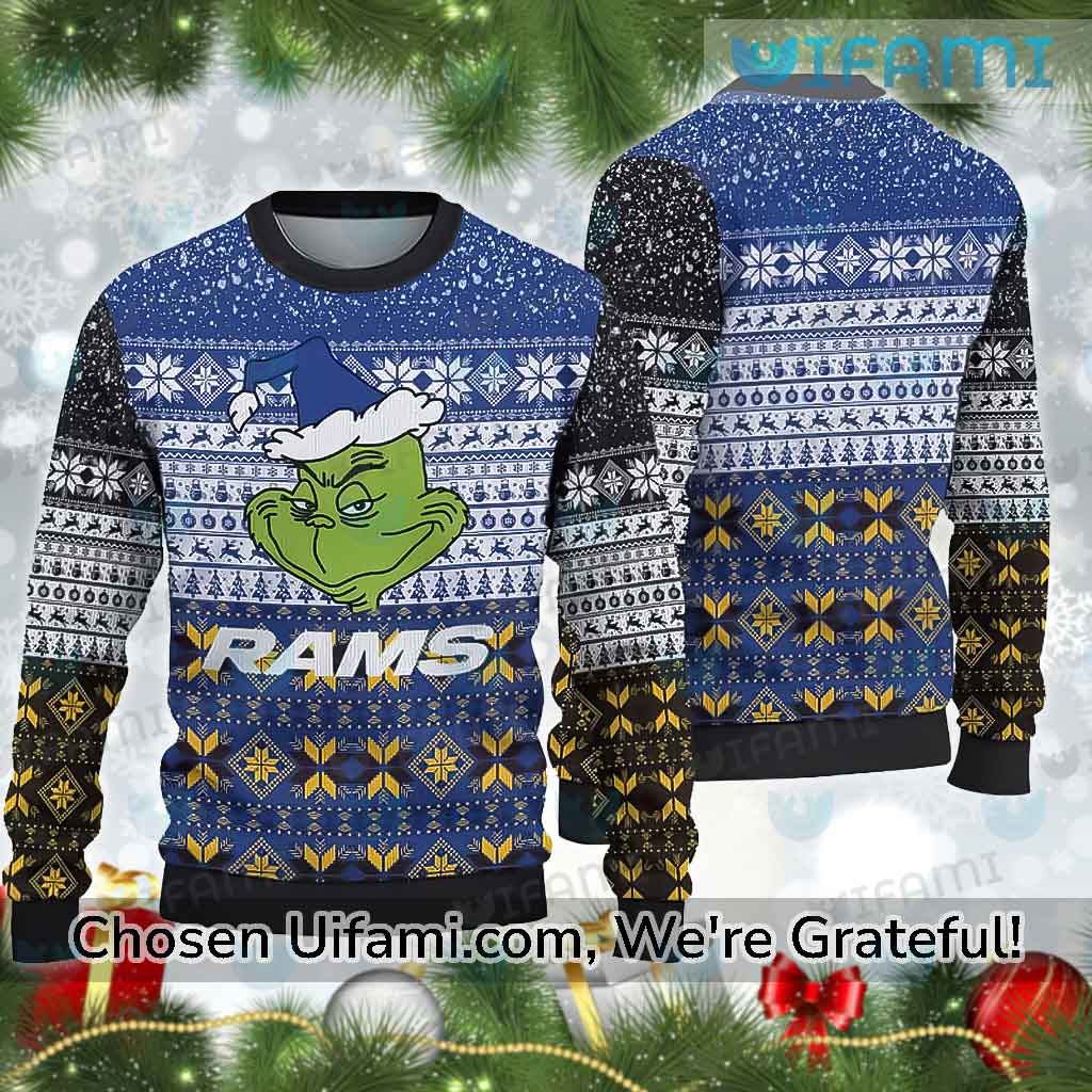 Los Angeles Rams Christmas Sweater Latest Grinch LA Rams Gift