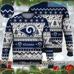 Los Angeles Rams Ugly Sweater Spirited Rams Gifts For Him Best selling