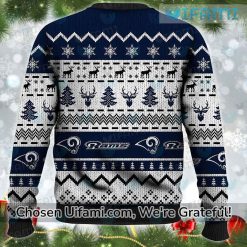 Los Angeles Rams Ugly Sweater Spirited Rams Gifts For Him Latest Model