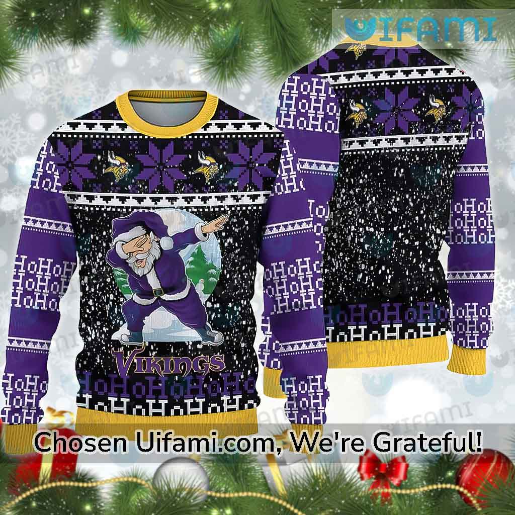 MN Vikings Ugly Christmas Sweater Awesome Vikings Christmas Gift
