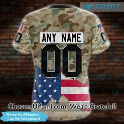 MN Wild Reverse Retro Shirt 3D Awe inspiring Custom USA Flag Camo Gift Exclusive