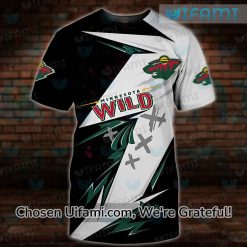 Minnesota Wild T-Shirt 3D Promising Mascot Gift