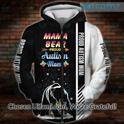 Mama Bear Hoodie 3D Pround Autism Mom Best Mothers Day Gift Exclusive