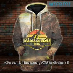 Mamasaurus Rex Hoodie 3D Clever Good Gift For Mom Exclusive