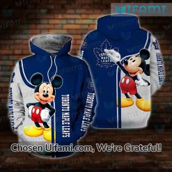 Maple Leafs Jersey Hoodie 3D Exquisite Mickey Gift