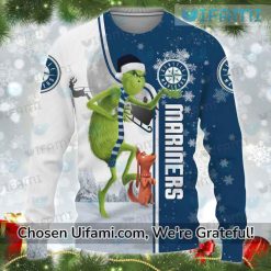 Mariners Sweater Amazing Grinch Max Seattle Mariners Gifts