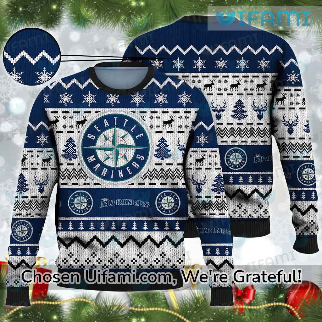 Seattle Mariners MLB Ugly Light Up Sweater