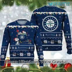 Mariners Ugly Sweater Unbelievable Snoopy Seattle Mariners Gifts