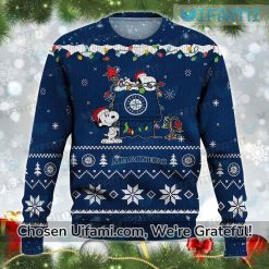 Mariners Ugly Sweater Unbelievable Snoopy Seattle Mariners Gifts