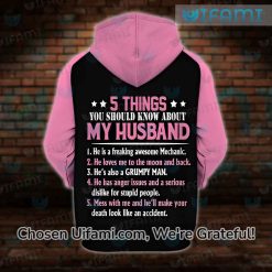 Mechanic Wife Hoodie 3D Funny 5 Things Gift Latest Model