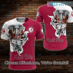 Men Alabama T-Shirts 3D Priceless Mascot Alabama Crimson Tide Gift