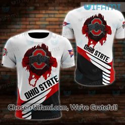 Men Ohio State Shirt 3D Cheap Ohio State Football Gifts