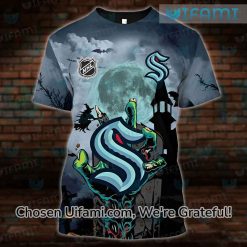 Men Seattle Kraken T-Shirt 3D Beautiful Halloween Gift