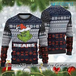 Mens Chicago Bears Sweater Best-selling Grinch Chicago Bears Gift