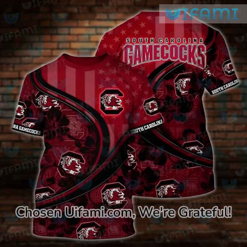 Mens Gamecock Shirt 3D Memorable Gamecocks Gift