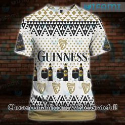 Mens Guinness T-Shirt 3D Exclusive Guinness Christmas Gift