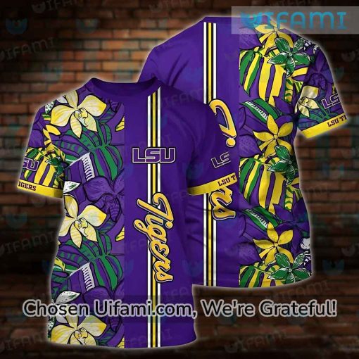 Mens LSU Shirt 3D Surprising LSU Gift Set