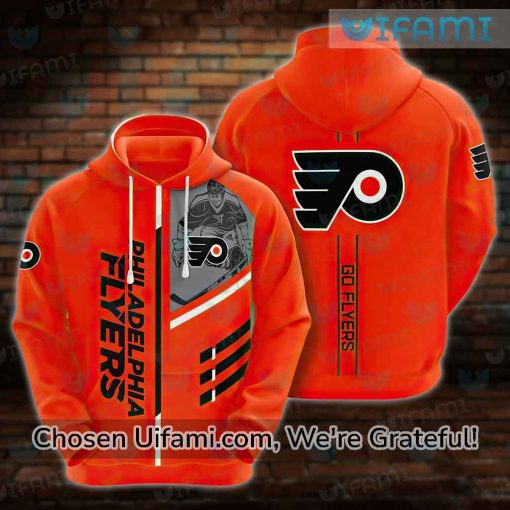 Mens Philadelphia Flyers Hoodie 3D Powerful Go Gift