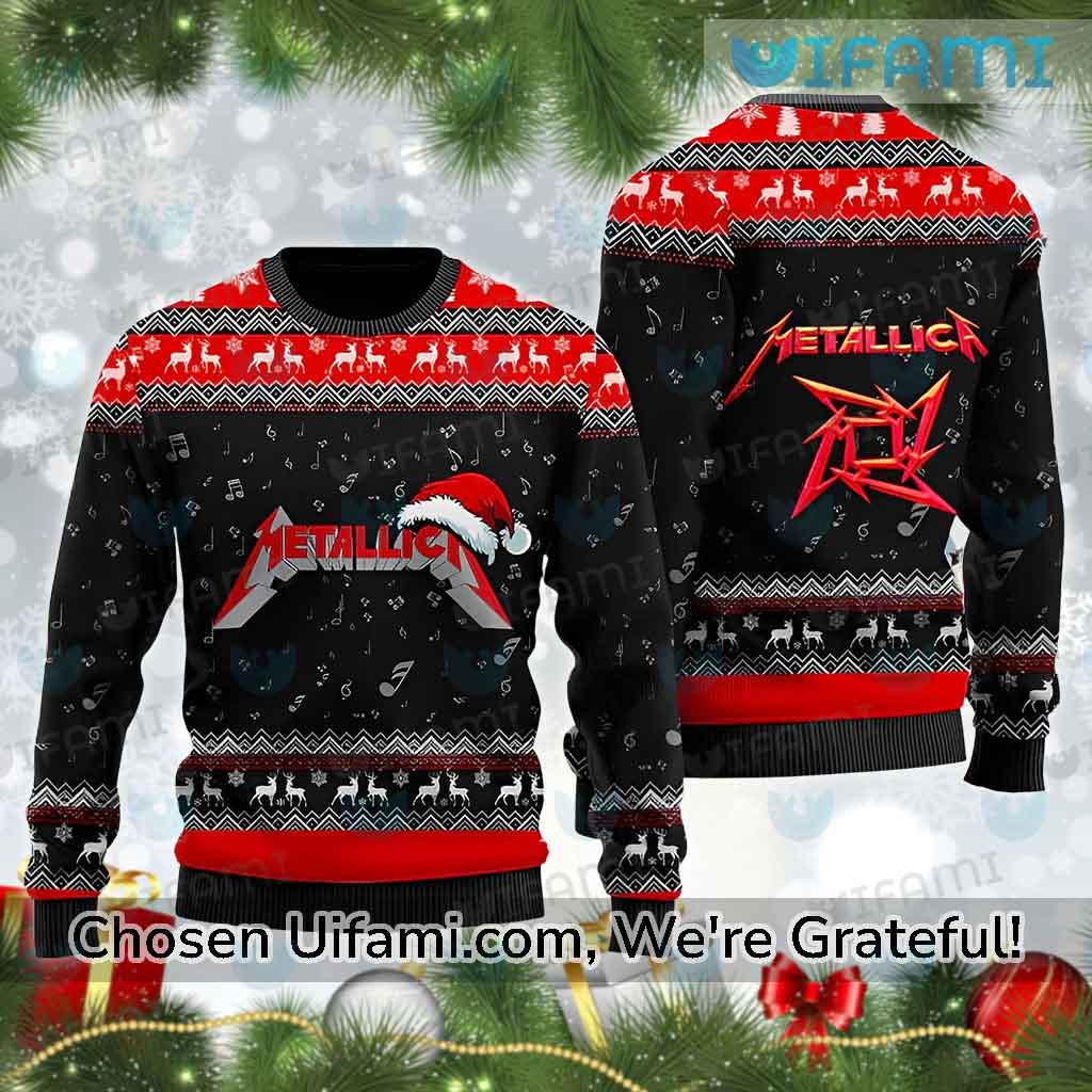Metallica Christmas Sweater Alluring Metallica Gift