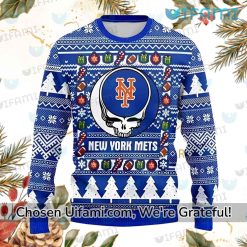 Mets Ugly Sweater Adorable Grateful Dead Mets Gift