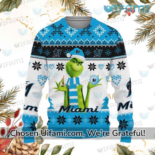 Miami Marlins Ugly Sweater Wonderful Marlins Gift