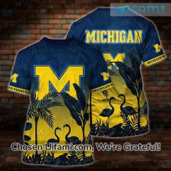 Michigan Big And Tall Apparel 3D Memorable Michigan Wolverines Gift