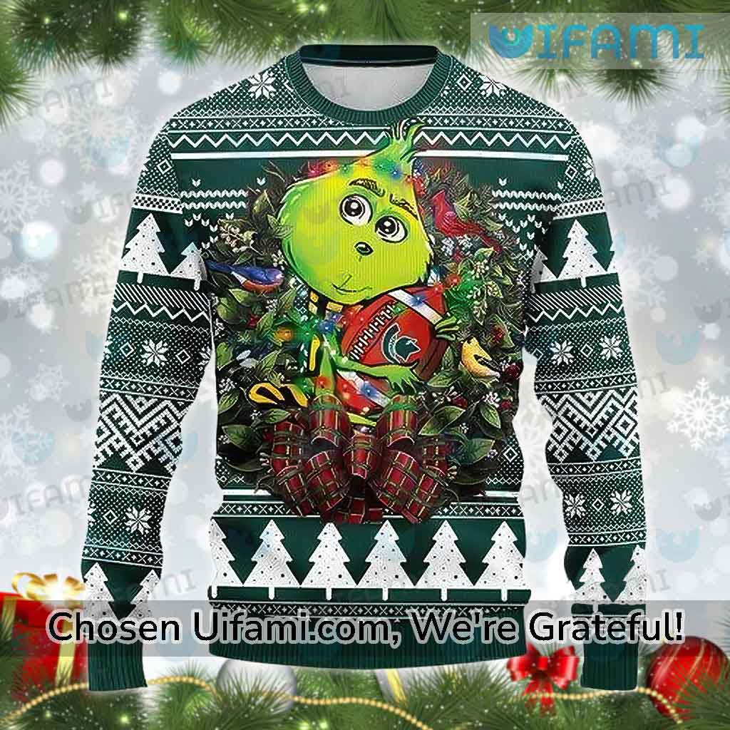 Michigan State Sweater Adorable Baby Grinch Michigan State Gifts For Him