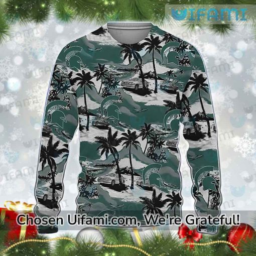 Michigan State Ugly Sweater Beautiful Michigan State Spartans Gift