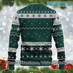 Michigan State Ugly Sweater Exclusive Mickey Michigan State Spartans Gift Exclusive