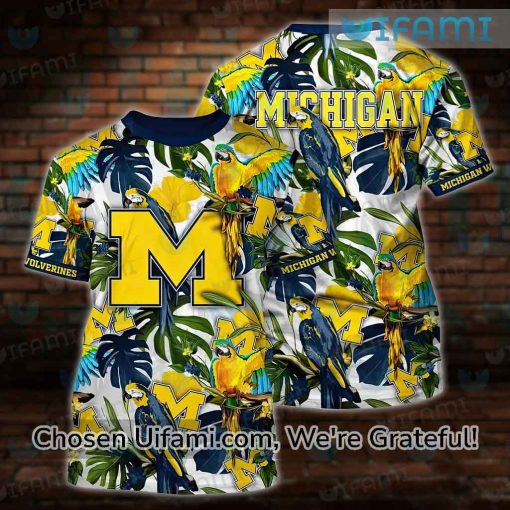 Michigan Tee 3D Latest Michigan Wolverines Gift