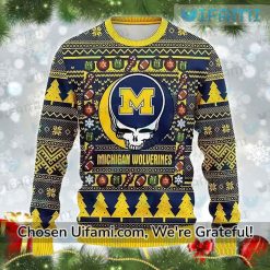 Michigan Wolverines Ugly Sweater Superb Grateful Dead Michigan Football Gift