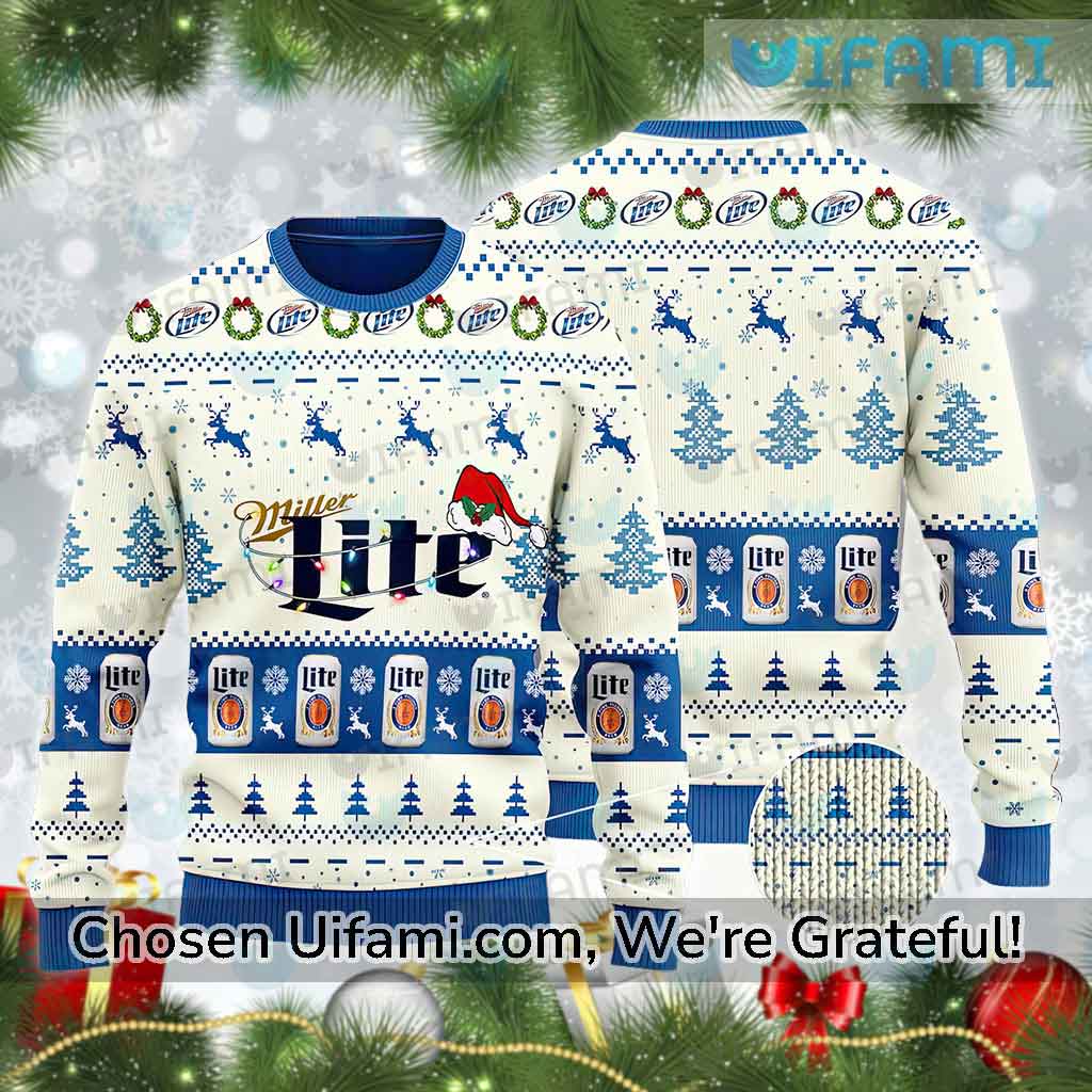 Miller Christmas Sweater Discount Unique Miller Lite Gifts
