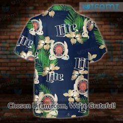 Miller Lite Hawaiian Shirt Novelty Print Gift Latest Model