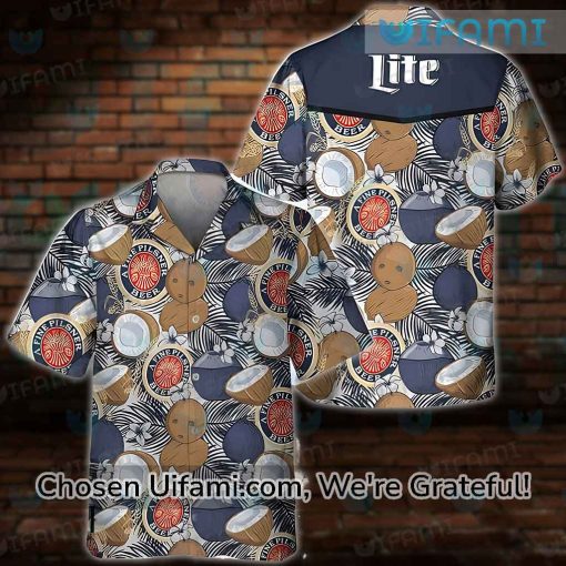 Miller Lite Hawaiian Shirt Radiant Design Gift