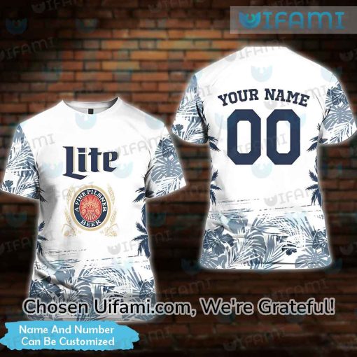 Miller Lite Tee Shirt 3D Customized Best-selling Miller Lite Gift Ideas