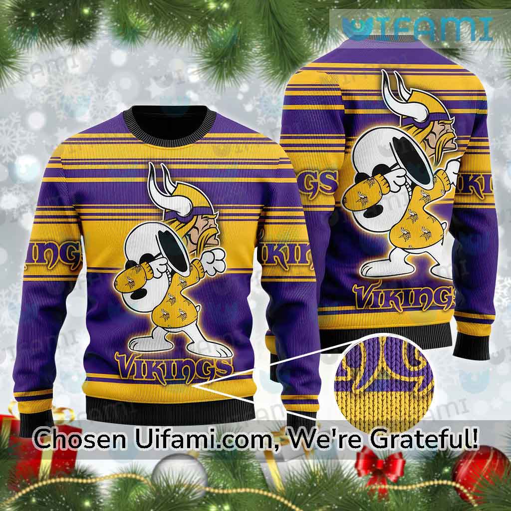 Minnesota Vikings Sweater Comfortable Snoopy MN Vikings Gift