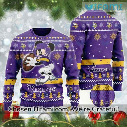 Minnesota Vikings Sweater Inspiring Mickey Vikings Gifts For Him