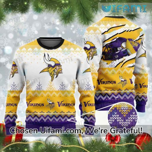 Minnesota Vikings Vintage Sweater Exclusive Gifts For Vikings Fans