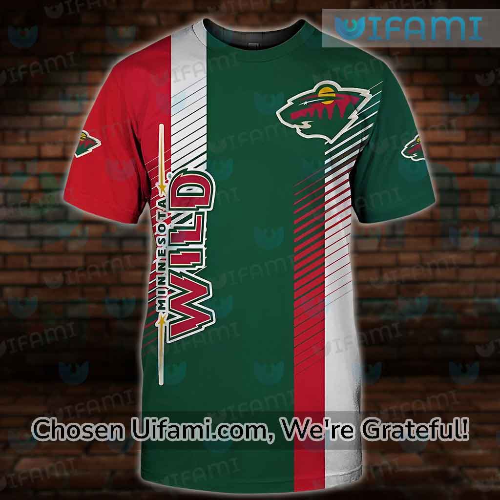 Minnesota Wild Tee Shirts 3D Unbelievable Artwork Gift - Personalized  Gifts: Family, Sports, Occasions, Trending
