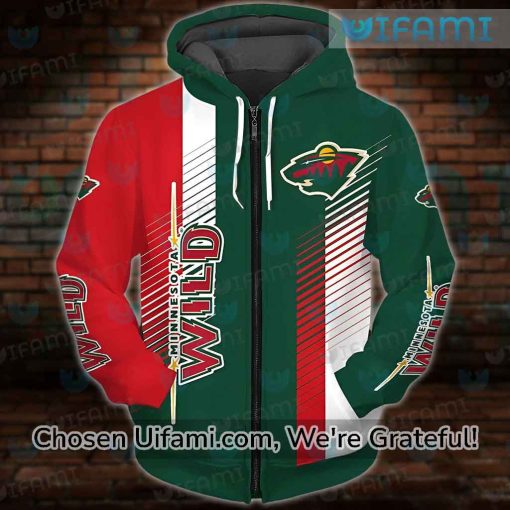 Minnesota Wild Mens Hoodie 3D Important Choice Gift