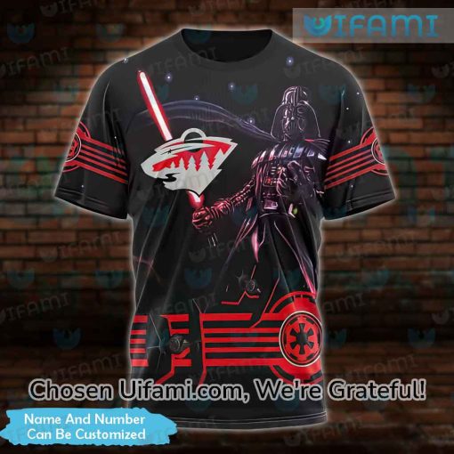 Minnesota Wild Tee 3D Custom Adorable Darth Vader Gift