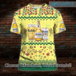 Modelo Beer Shirt 3D Cheerful Christmas Modelo Gift Ideas