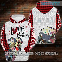 Momlife Hoodie 3D Border Collie Last Minute Birthday Gift For Mom