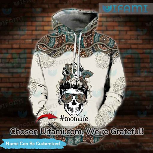 Momlife Hoodie 3D Custom Skull Great Gift For Mom