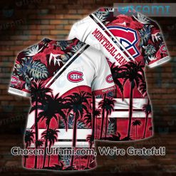 Bountiful Montreal Canadiens Hawaiian Shirt Personalized Festive Design