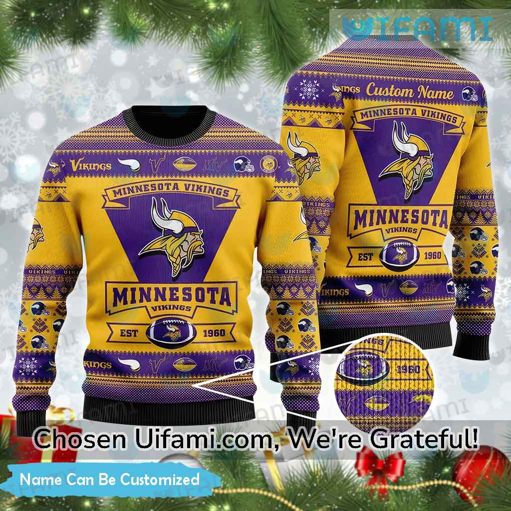 NFL Vikings Sweater Creative Custom Minnesota Vikings Gift
