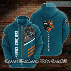 NHL Sharks Hoodie 3D Tempting For Life Gift