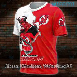 NJ Devils Womens Apparel 3D Perfect Mascot Gift
